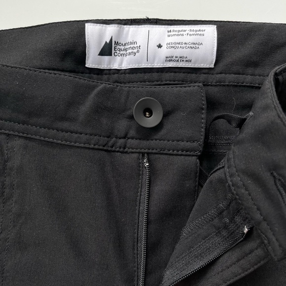 MEC Terrena Stretch Pants - Women's size 14 black - Picture 3 of 10